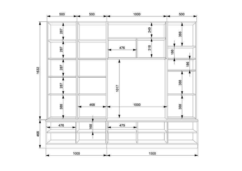 Вітальня 66 FlashNika Mebel
