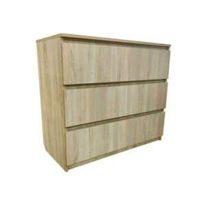 Комод 3Ш 950х450х840 ДСП дуб сонома